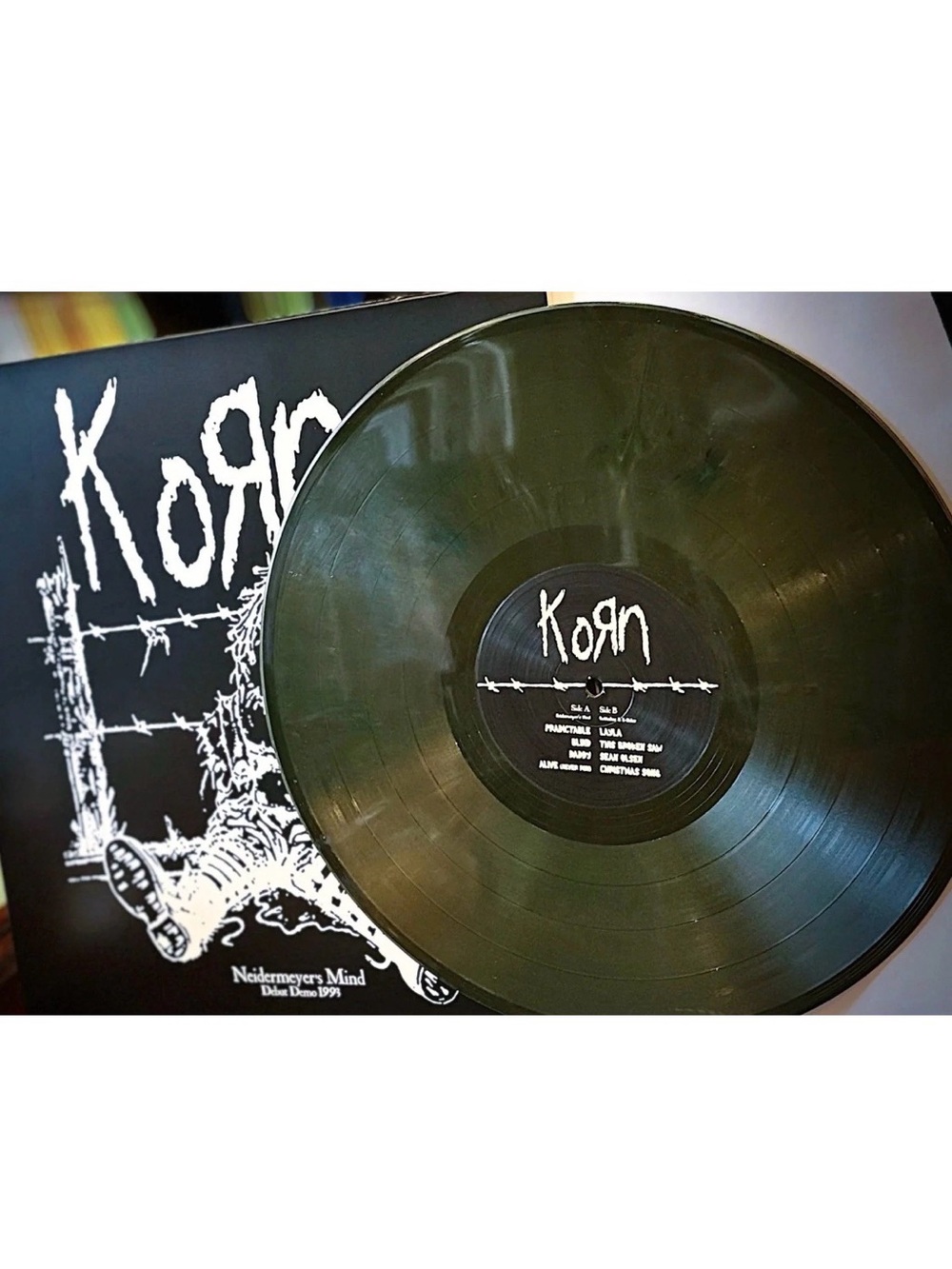 Korn Neidermeyer’s Mind Debut Demo 1993 Marbled Color Vinyl LP Lost Demos Record